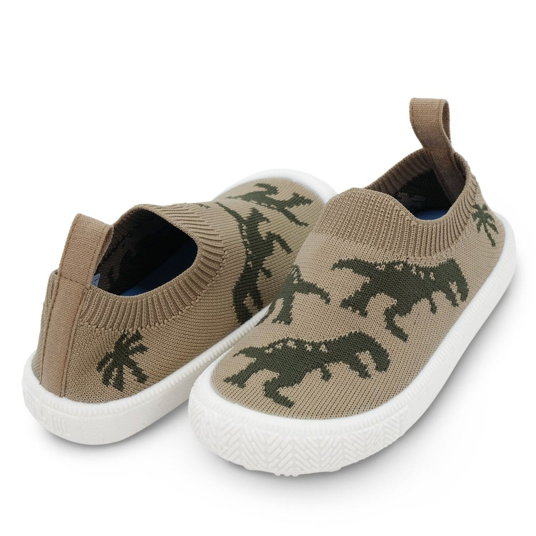 Jan & Jul Graphic Knit Shoes | T-Rex - Nest and Sprout-Jan & Jul