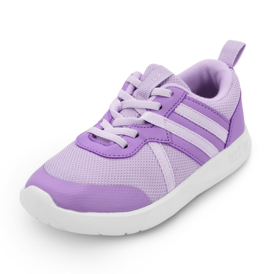 Jan & Jul Sneakers – Lite Classic Stripe – Dusty Purple - Nest and Sprout-Jan & Jul