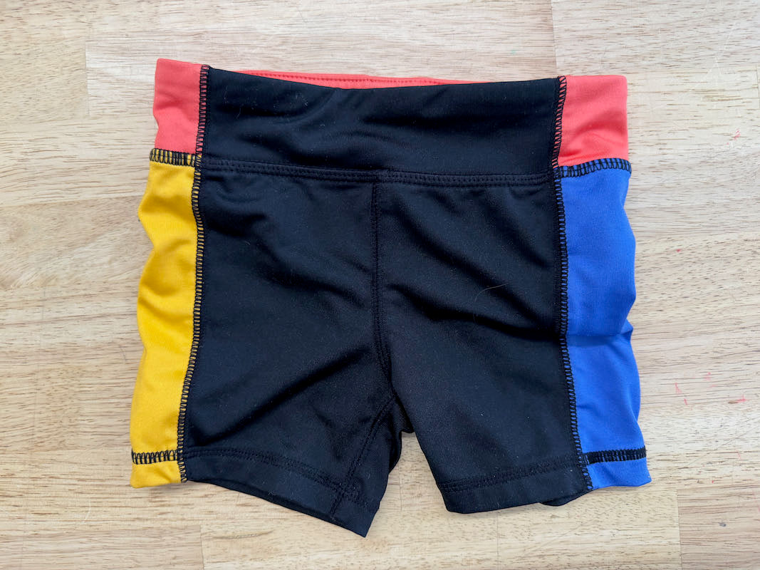 Joe Fresh Athletic Shorts Orange Blue Coral | Size 2