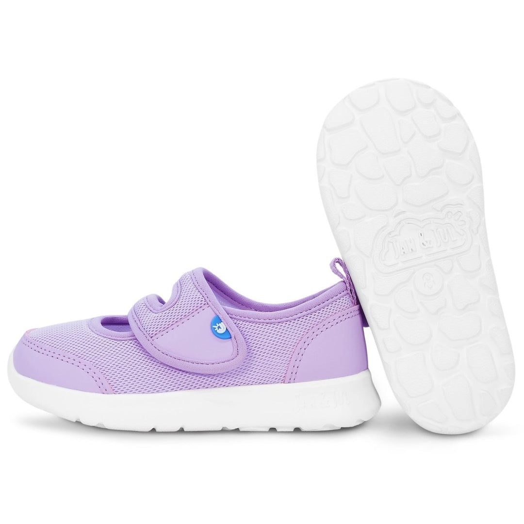 Jan & Jul Kids Lite Mary Jane Shoes - Dusty Purple - Nest and Sprout - Jan & Jul