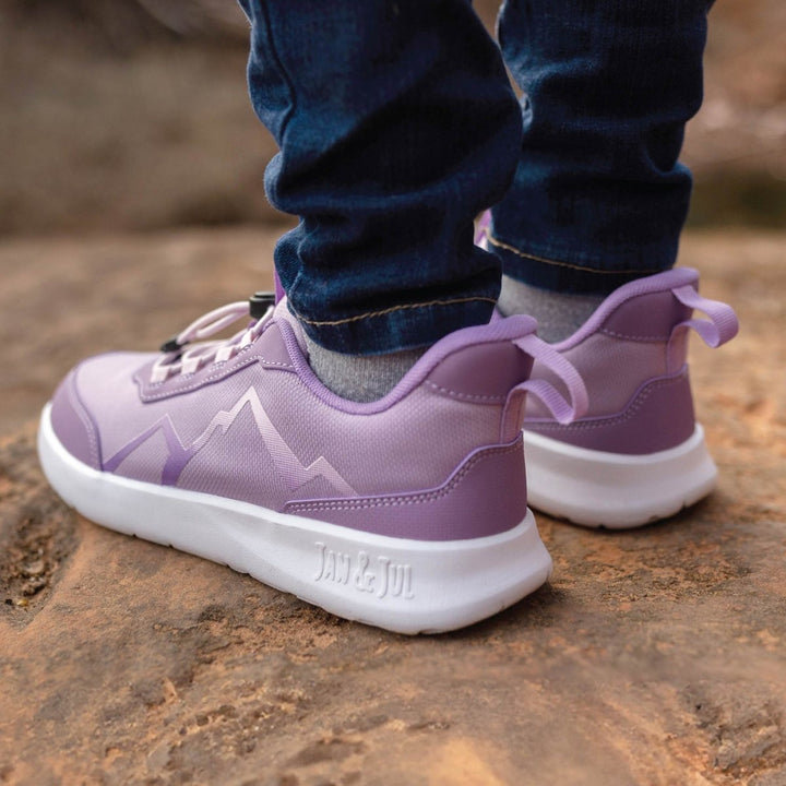 Jan & Jul Sneakers – Lite Mountain – Purple - Nest and Sprout-Jan & Jul