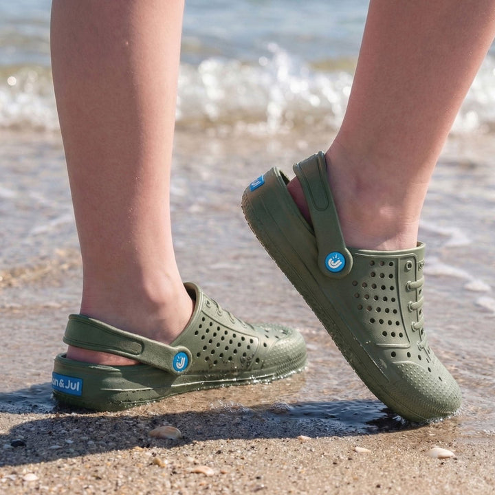 Jan & Jul SunLite Slip - Ons EVA – Sage Green - Nest and Sprout - Jan & Jul