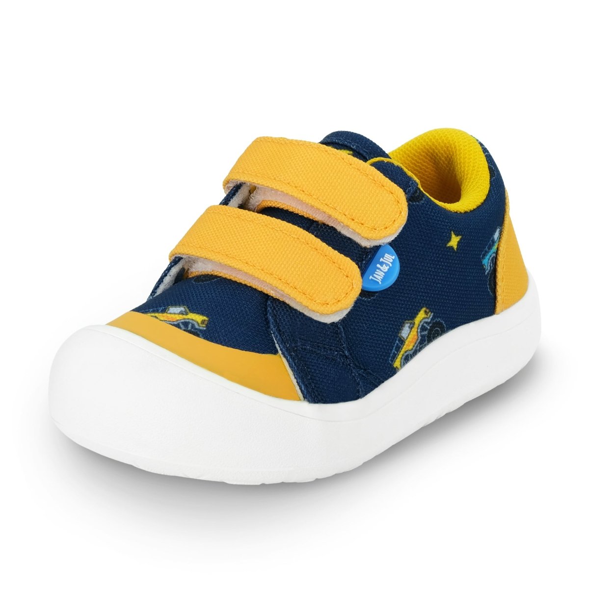 Jan & Jul Mini Canvas Shoes | Big Trucks - Nest and Sprout - Jan & Jul