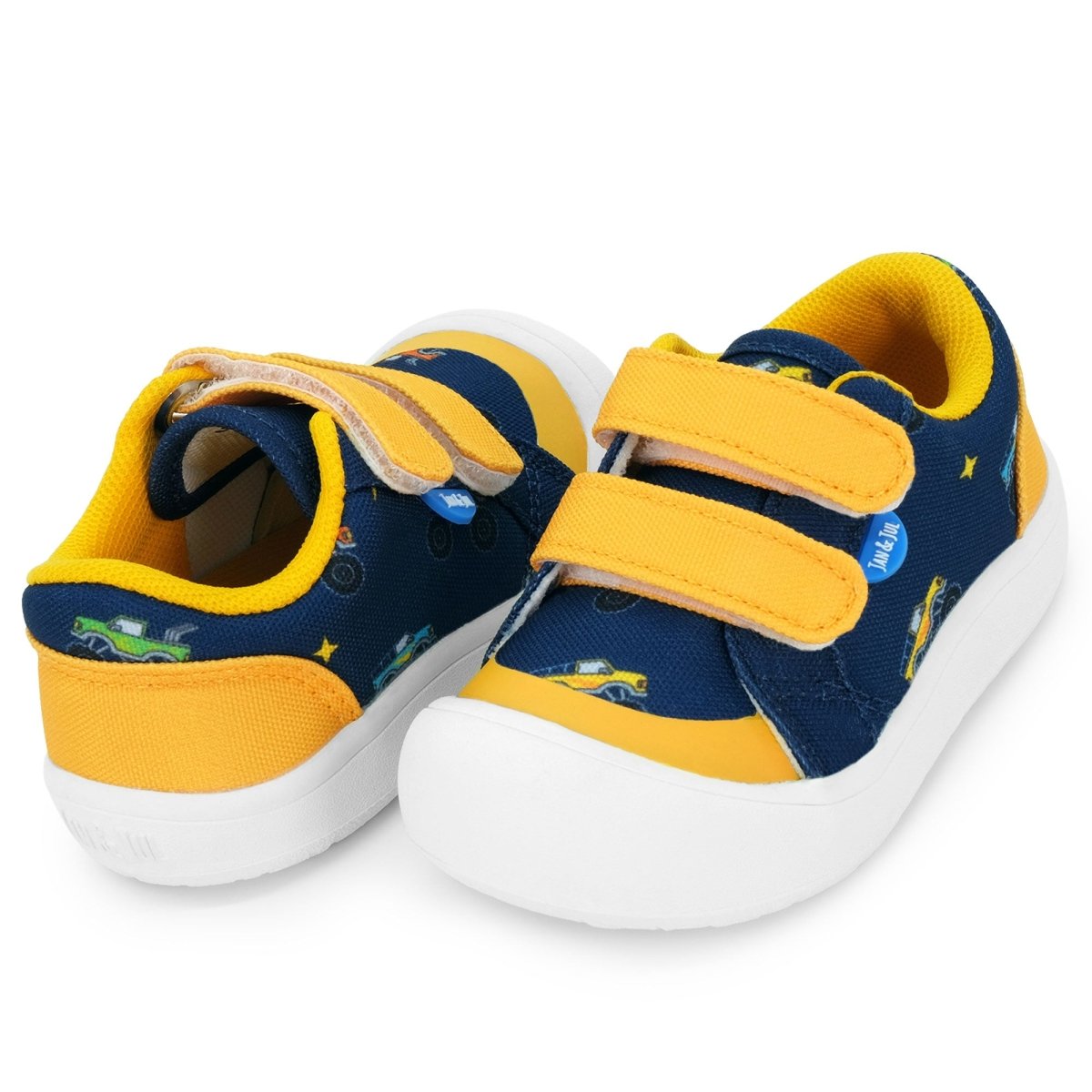 Jan & Jul Mini Canvas Shoes | Big Trucks - Nest and Sprout - Jan & Jul