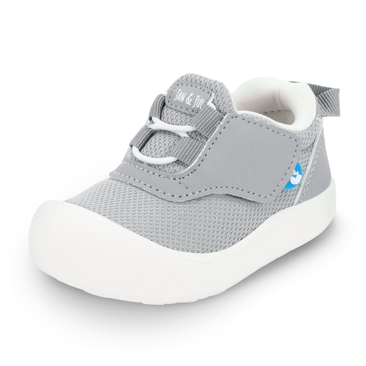 Jan & Jul Mini-Flyer Toddler Sneakers - Grey - Nest and Sprout-Jan & Jul