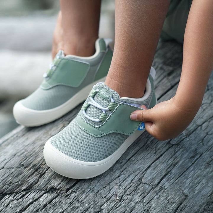 Jan & Jul Mini - Flyer Toddler Sneakers - Sage Green - Nest and Sprout - Jan & Jul