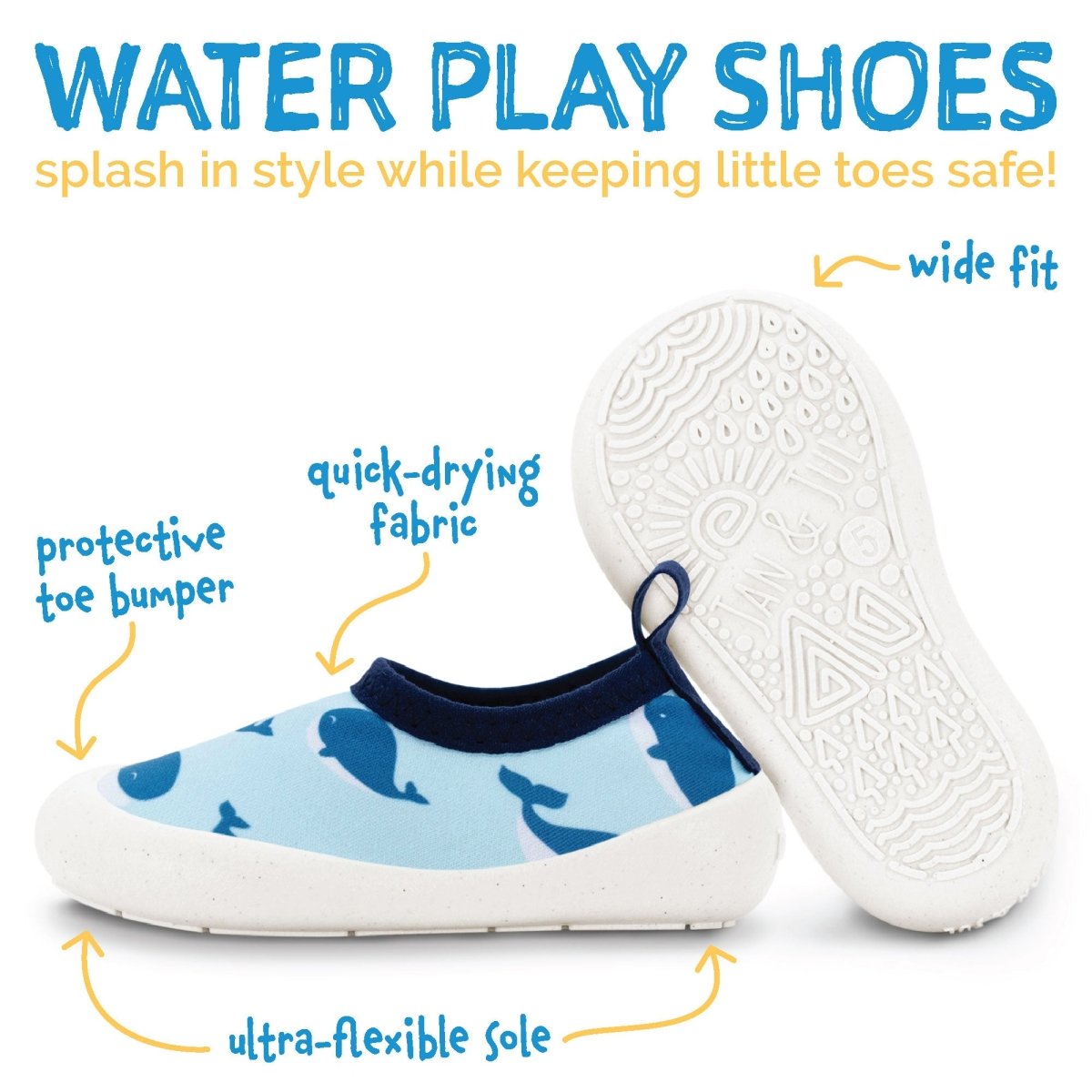 Water Play Shoes | Size 3 Dino - Nest and Sprout - Jan & Jul