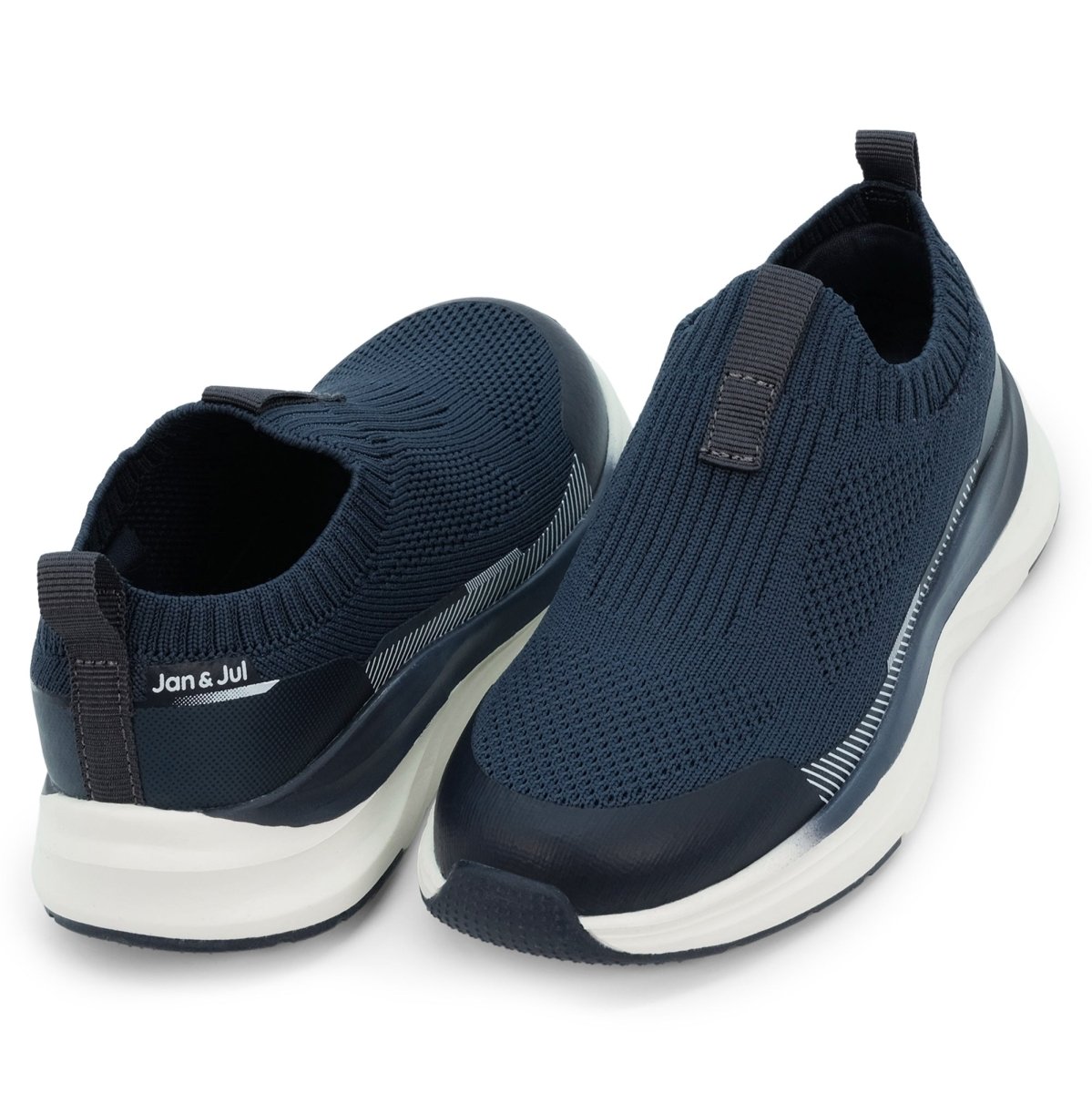 Jan & Jul Urban Knit Shoes – Dark Navy - Junior 3- 6 - Nest and Sprout-Jan & Jul