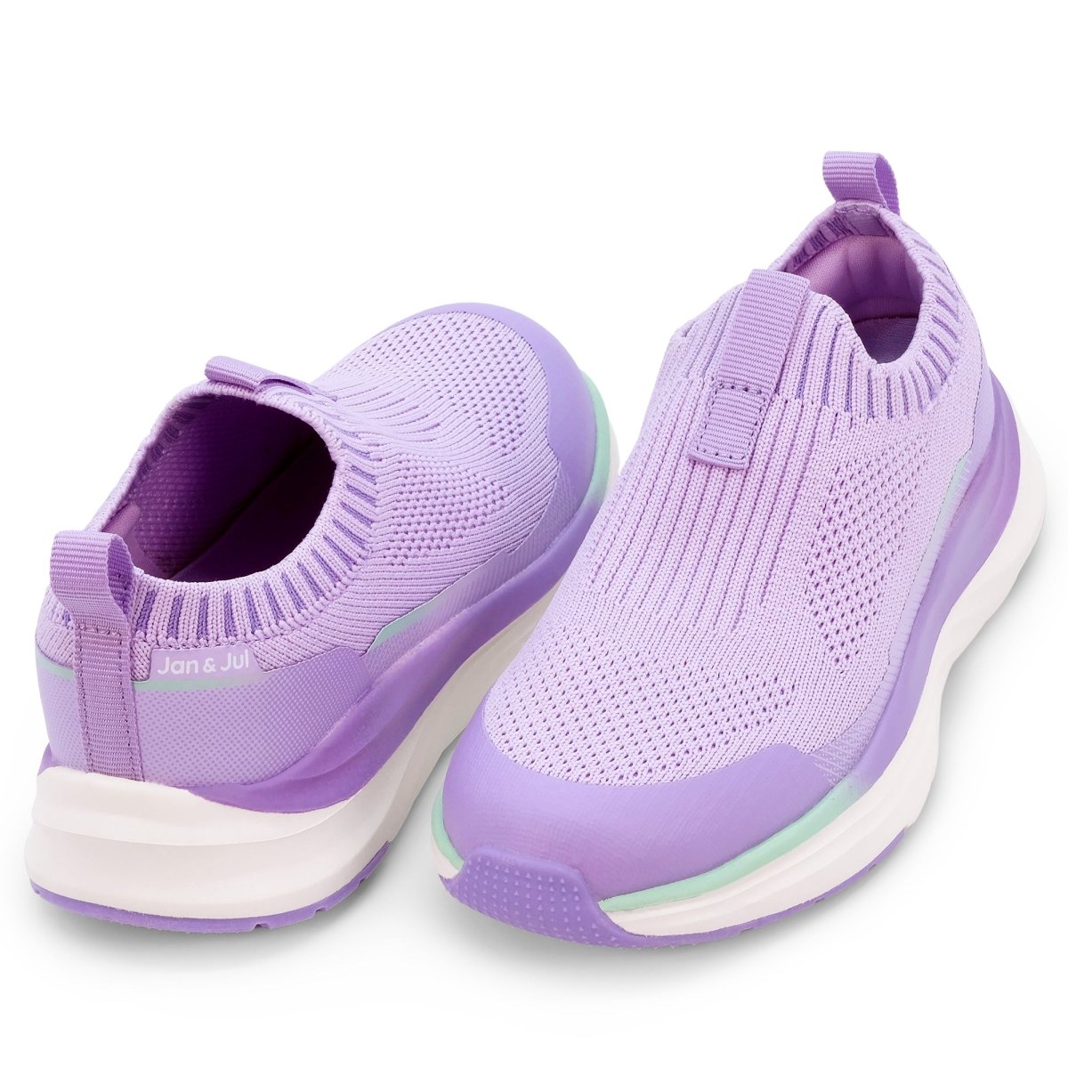 Jan & Jul Urban Knit Shoes – Lavender - 13 to J3 - Nest and Sprout-Jan & Jul