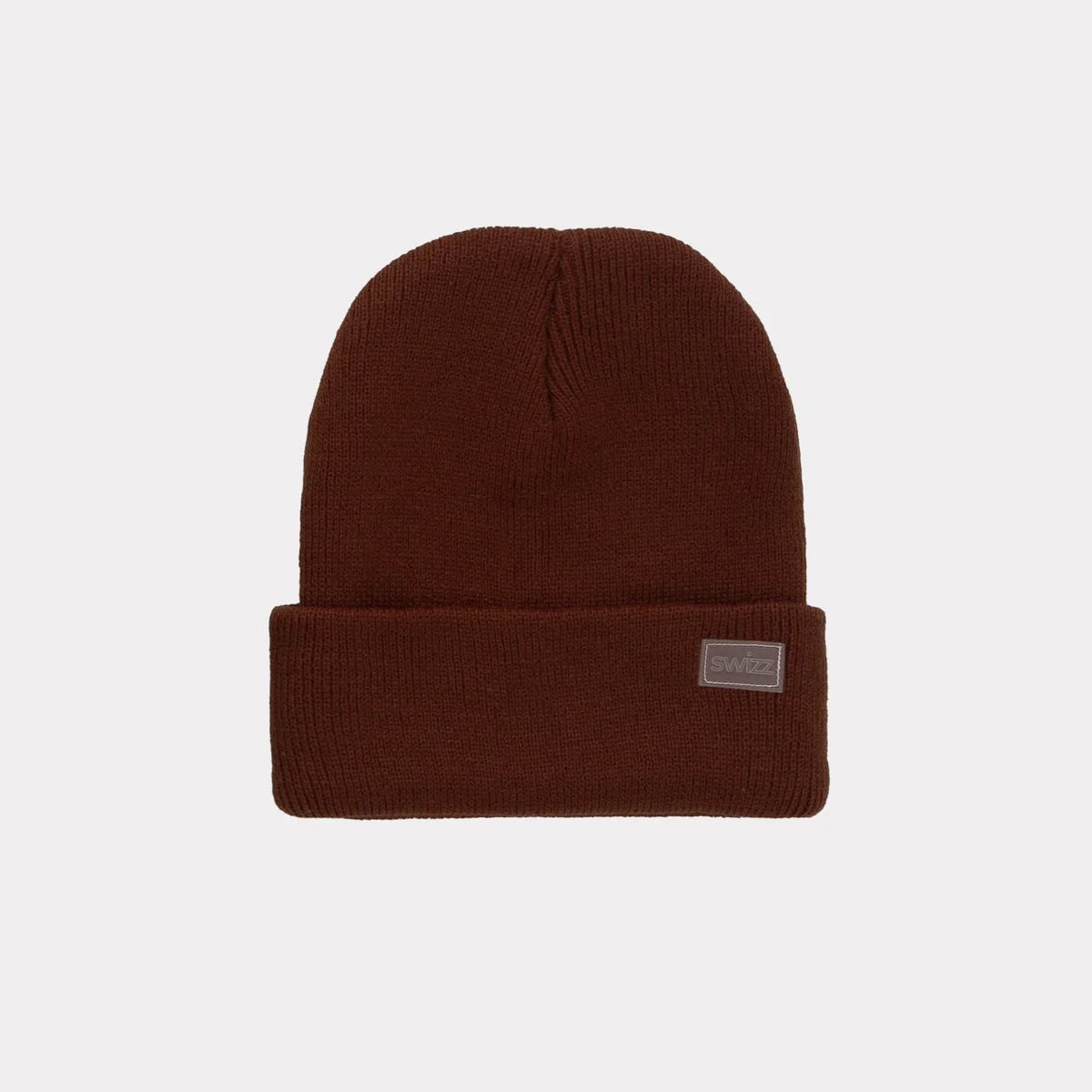 Swizz the Label Beanie – Coffee (Adult) - Nest and Sprout-Swizz the Label