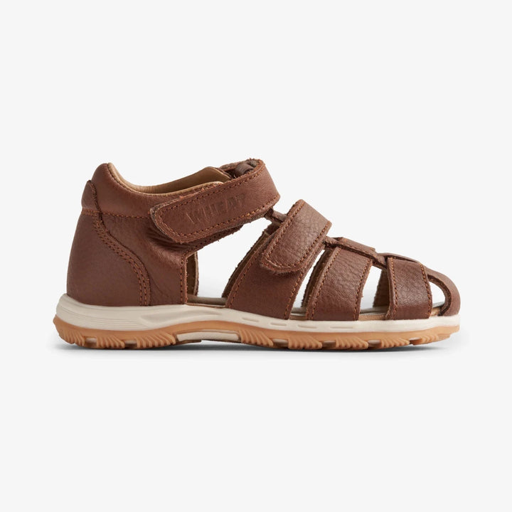 Wheat Sandal Frei – Cognac - Nest and Sprout - Wheat Kids