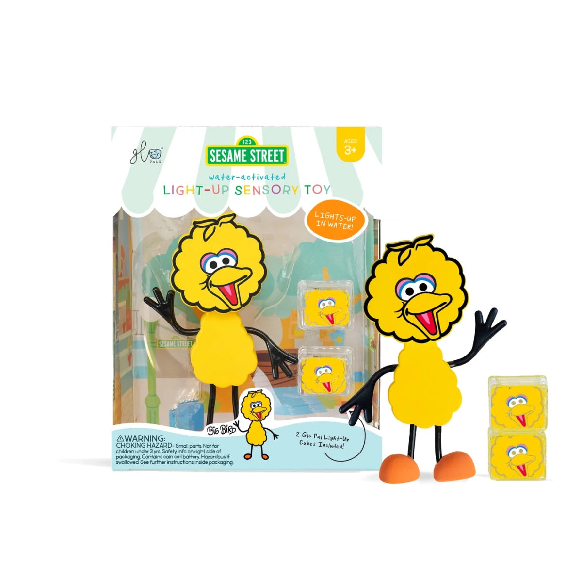 Sesame Street Glo Pals | Big Bird - Nest and Sprout - Glo Pals