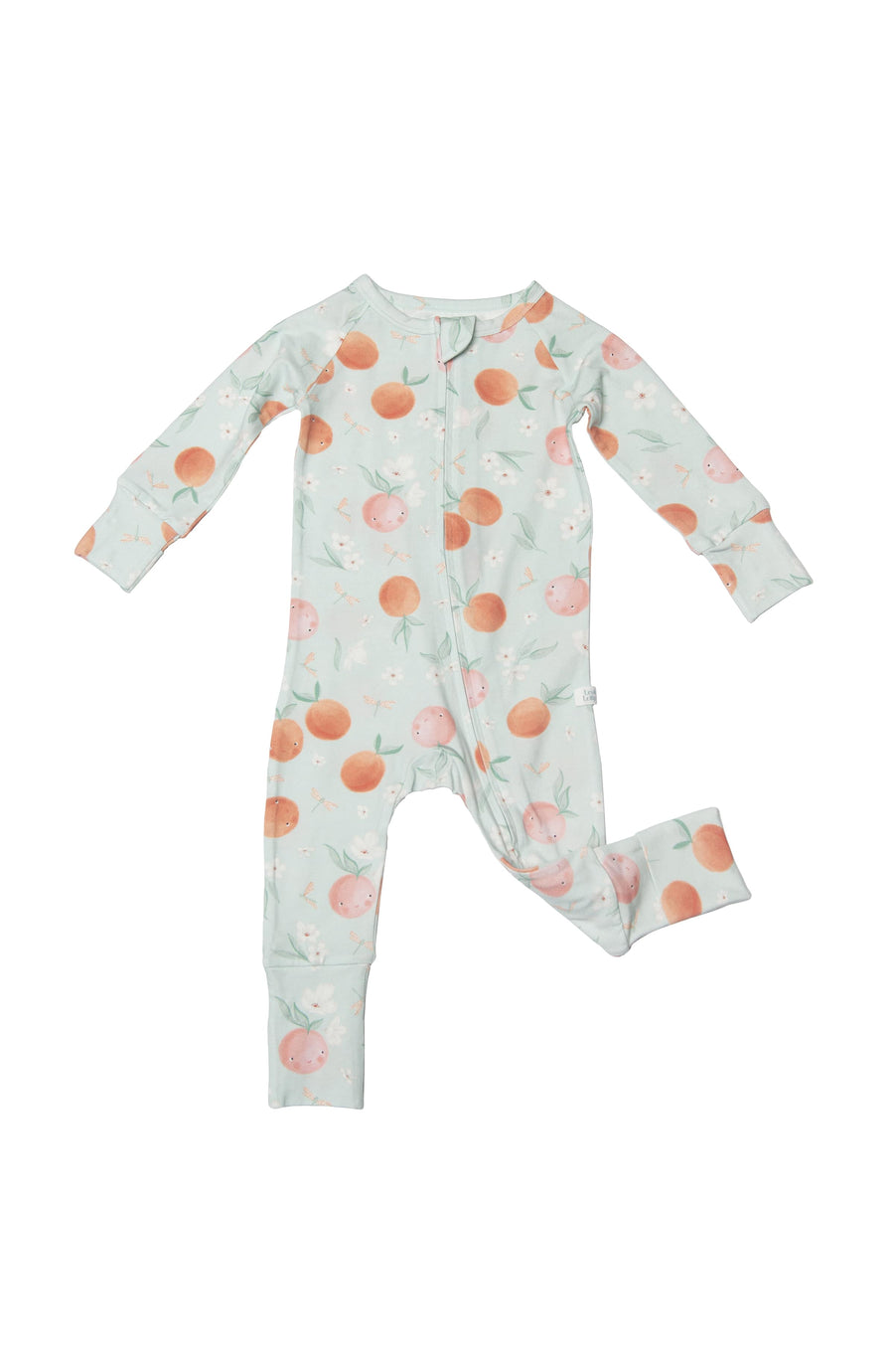 Elevate your baby's comfort with the Peaches Print Sleeper. Shop now for a delightful blend of style, sustainability, and Canadian design!