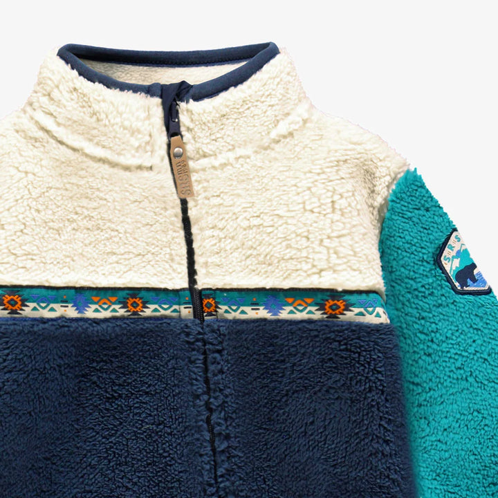 Souris Mini Fleece Suit | Blue