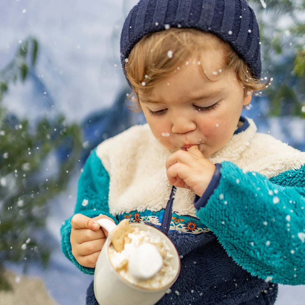 Souris Mini Fleece Suit | Blue