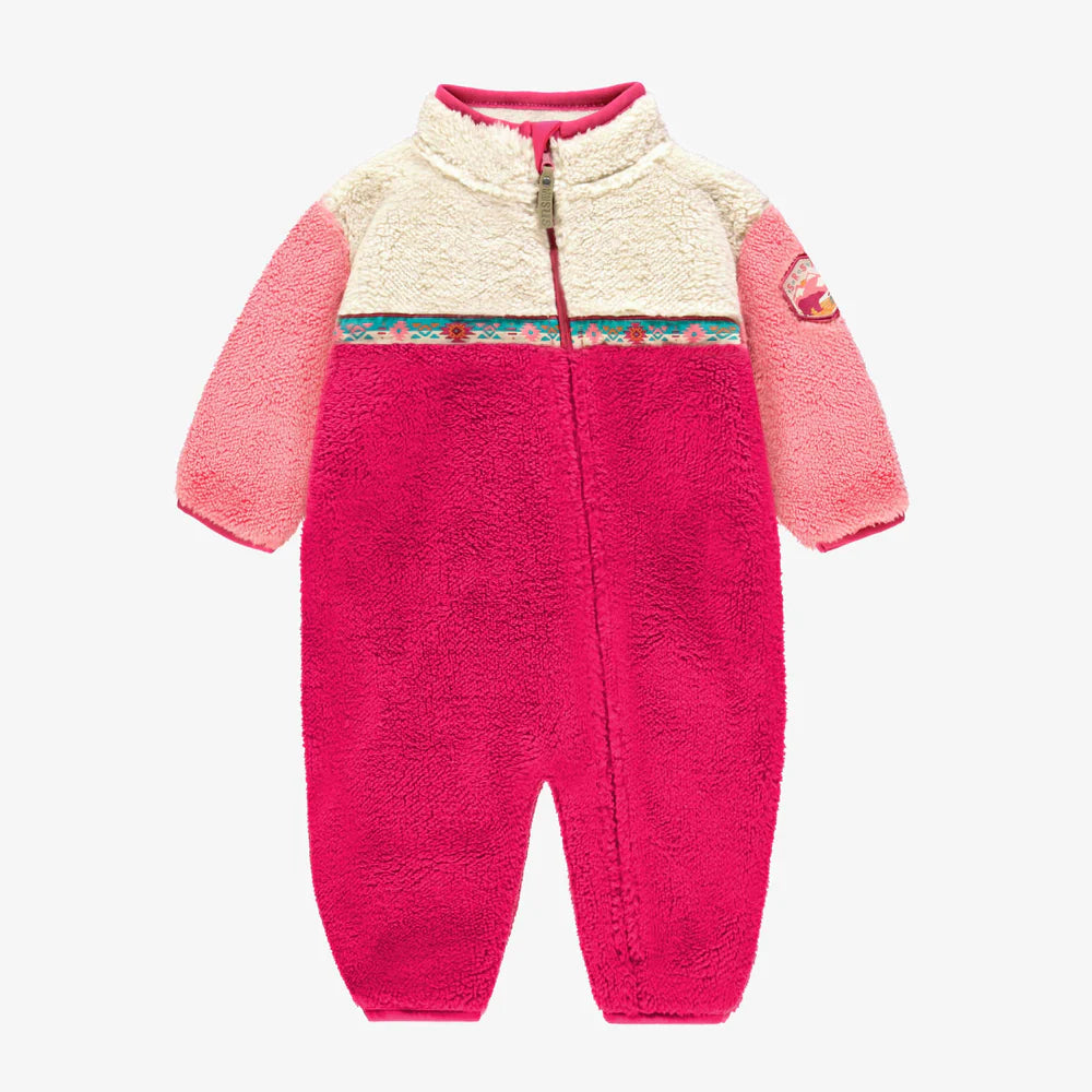Souris Mini Fleece Suit | Rose