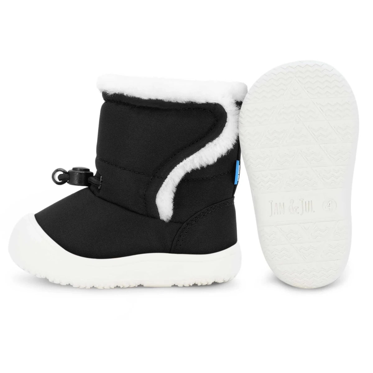Stay - Put Trail Booties | Black - Nest and Sprout - Jan & Jul