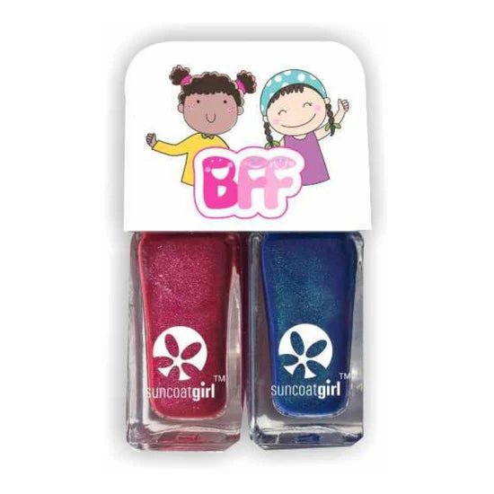 Suncoatgirl BFF Duo Nail Polish (2x5ml), Hunnies - Nest and Sprout - Suncoatkids