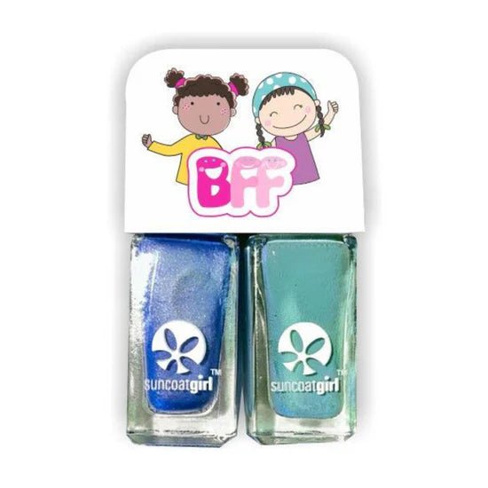 Suncoatgirl BFF Duo Nail Polish (2x5ml), Twinnies - Nest and Sprout - Suncoatkids