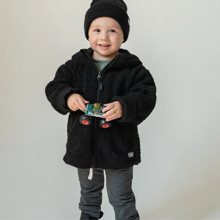 Swizz the Label Beanie – Black