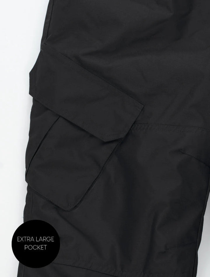 Therm Snowrider Kids Snow Pants | Black to 14Y - Nest and Sprout-Therm