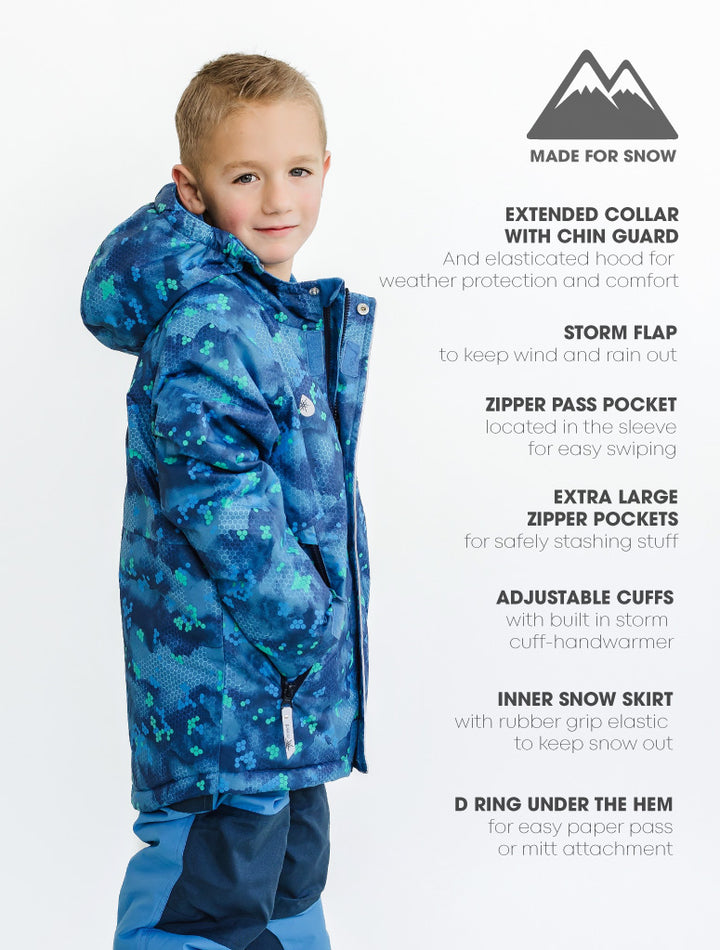 Therm Snowrider Jacket | Pixel Peak