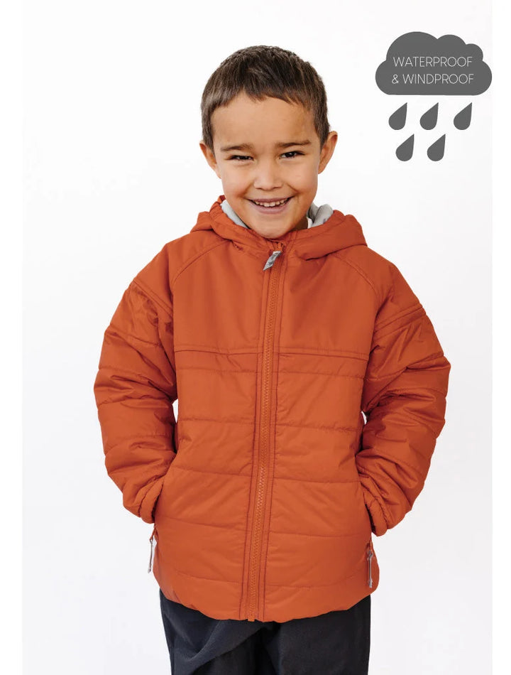 Therm Puffer Jacket – Hydracloud – Burnt Orange