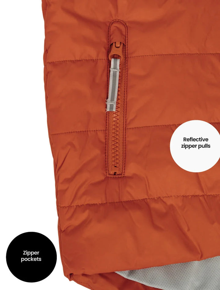 Therm Puffer Jacket – Hydracloud – Burnt Orange