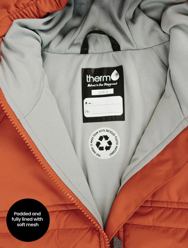 Therm Puffer Jacket – Hydracloud – Burnt Orange