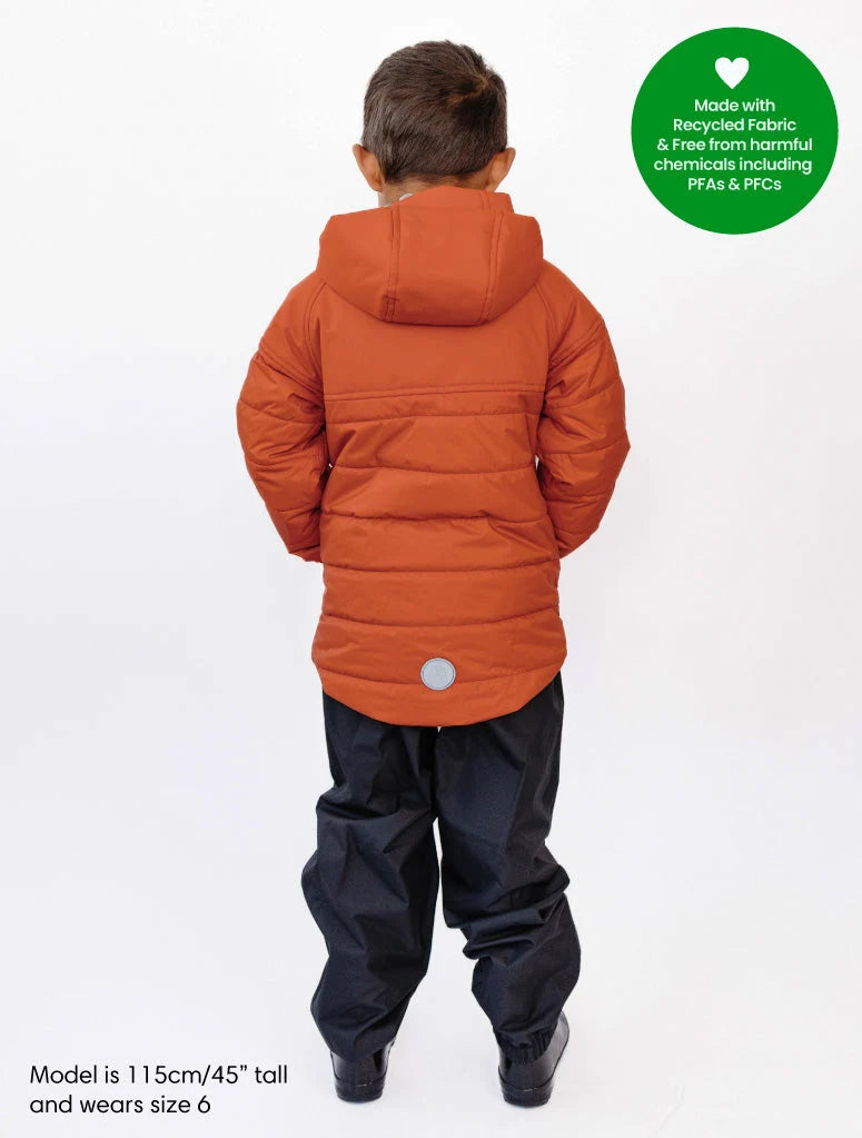 Therm Puffer Jacket – Hydracloud – Burnt Orange