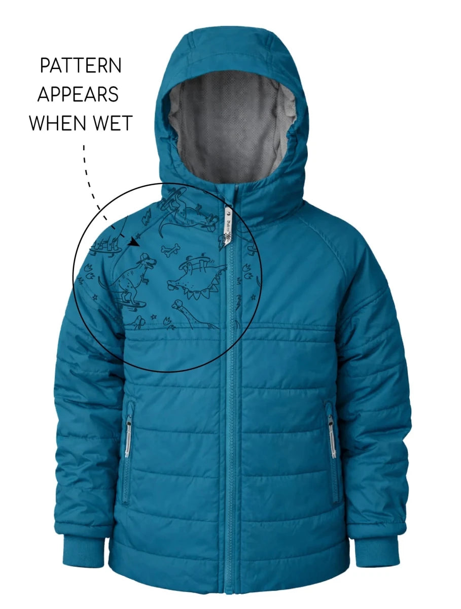 Therm Puffer Jacket – Hydracloud – Deep Teal - Nest and Sprout-Therm