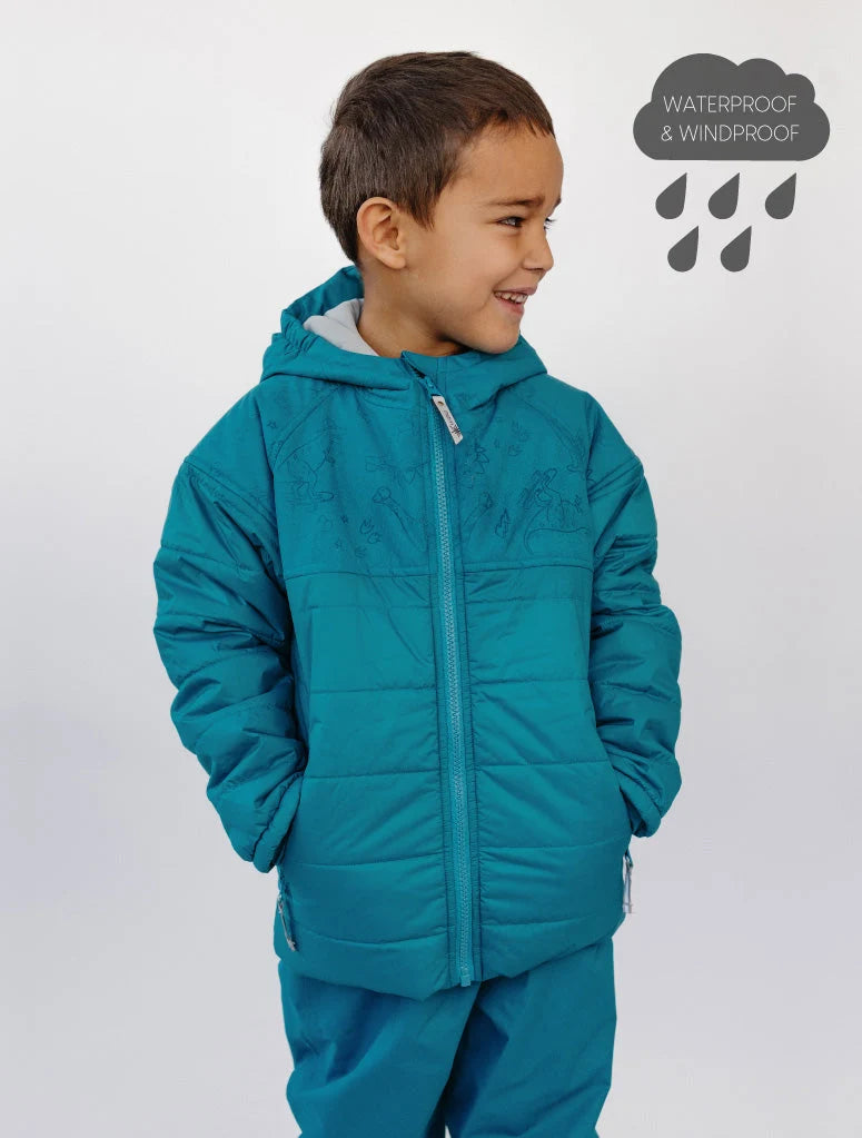Therm Puffer Jacket – Hydracloud – Deep Teal