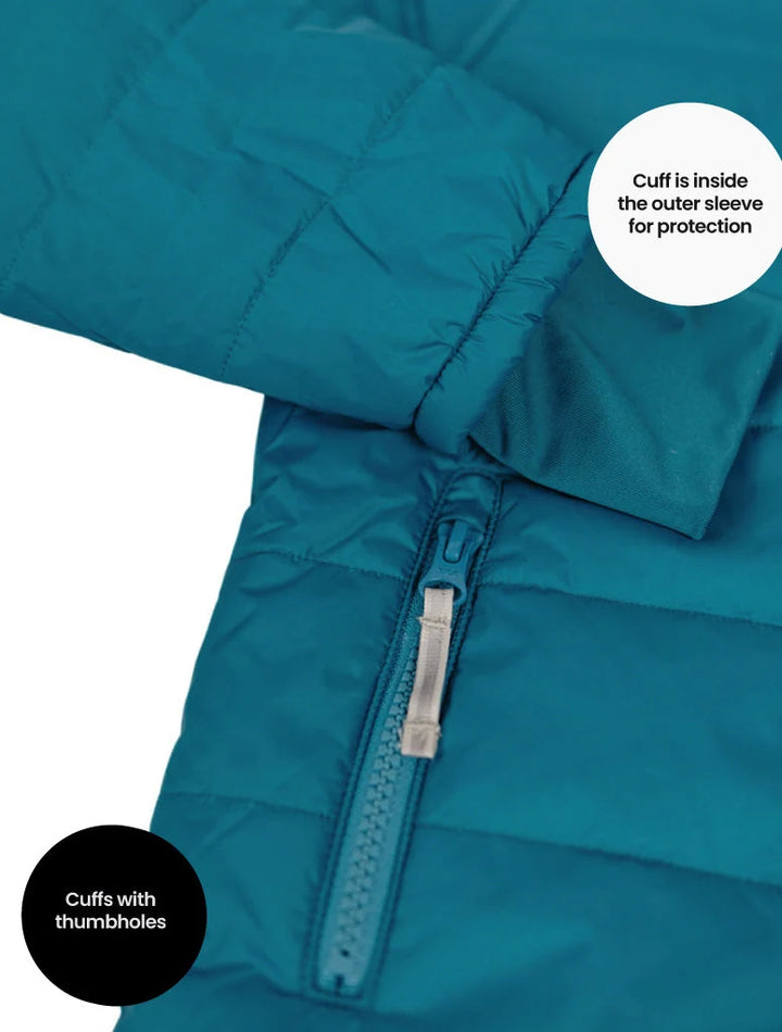 Therm Puffer Jacket – Hydracloud – Deep Teal