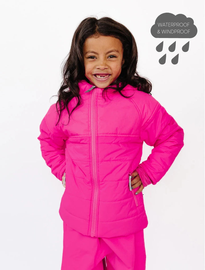 Therm Puffer Jacket – Hydracloud – Neon Pink