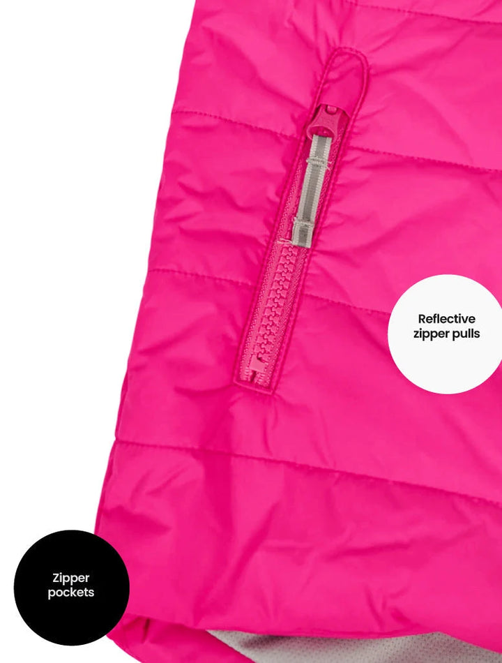Therm Puffer Jacket – Hydracloud – Neon Pink