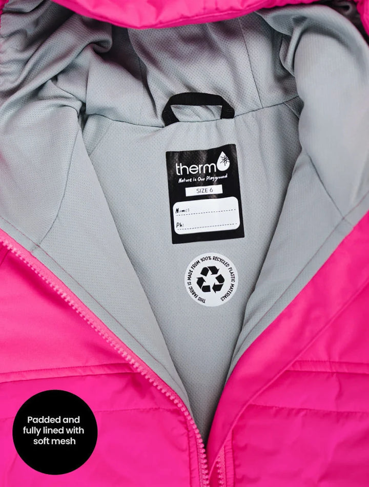 Therm Puffer Jacket – Hydracloud – Neon Pink