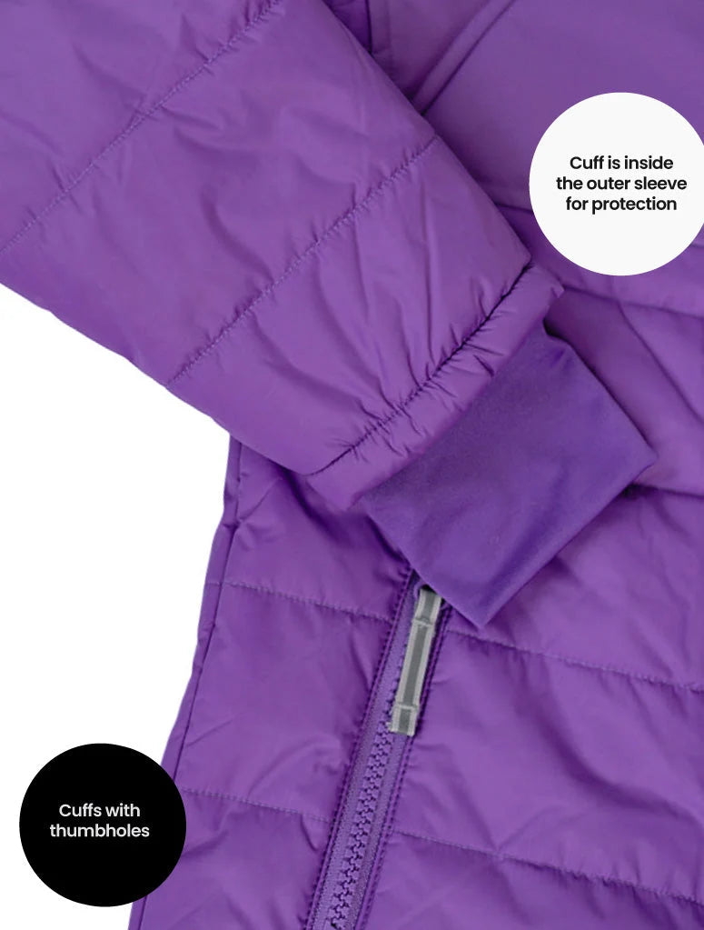 Therm Puffer Jacket – Hydracloud – Violet