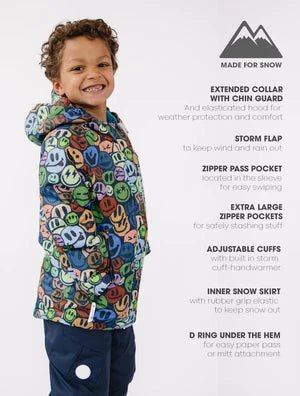 Therm Snowrider Kids Jacket | Smiley to 14Y - Nest and Sprout-Therm