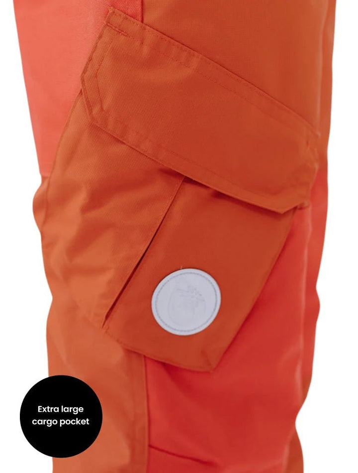 Therm Snowrider Kids Snow Pants | Burnt Orange to 14Y - Nest and Sprout-Therm