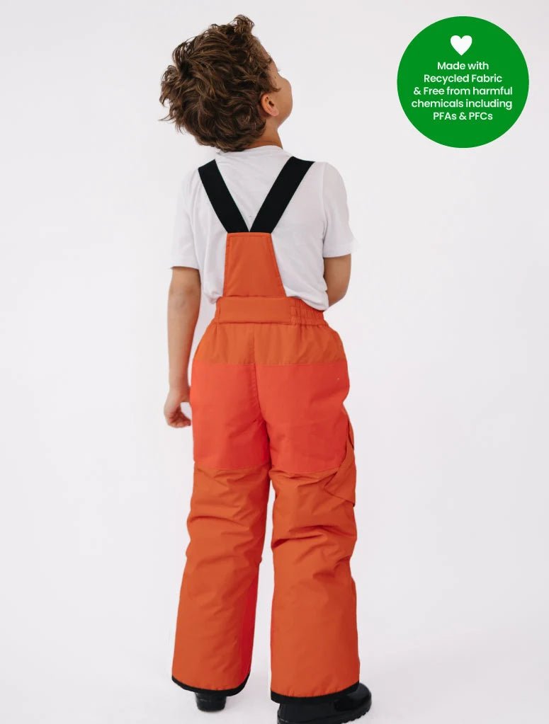 Therm Snowrider Kids Snow Pants | Burnt Orange to 14Y - Nest and Sprout-Therm