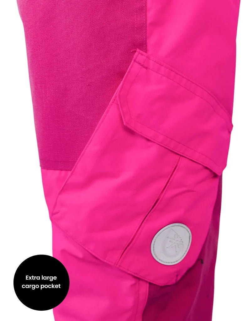 Therm Snowrider Kids Snow Pants | Neon Pink to 14Y - Nest and Sprout-Therm