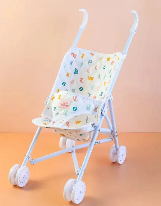 Blue baby doll stroller online