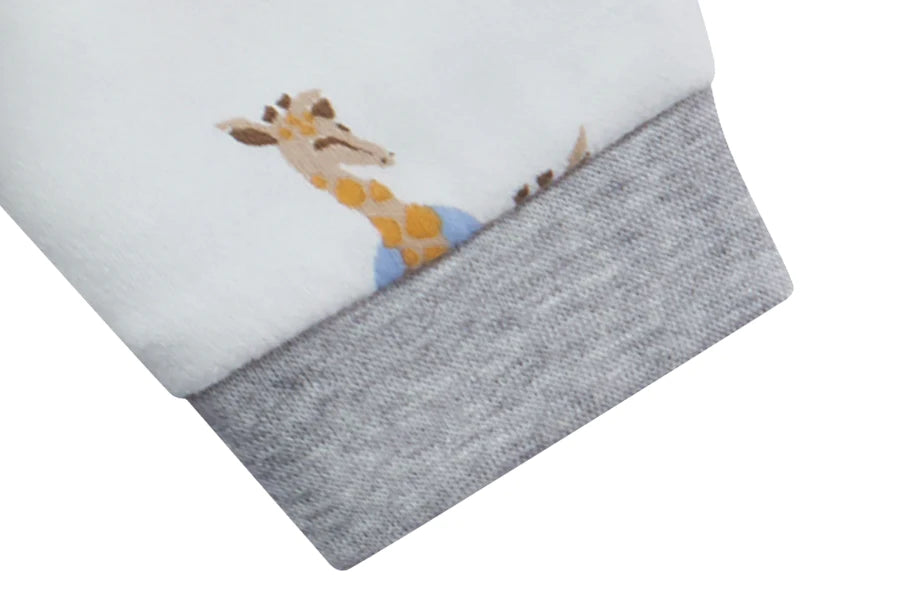 Kids Two-Piece Pajama Set  - Giraffe Shapes Final Sale 18-24 Months