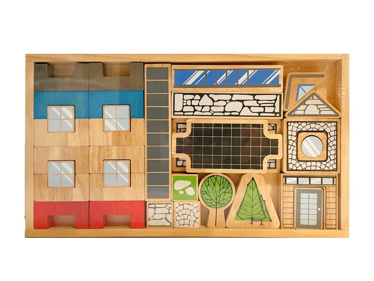 U Build It Architect – 72 - Piece Wooden Building Set (Ages 3+) - Nest and Sprout - Begin Again