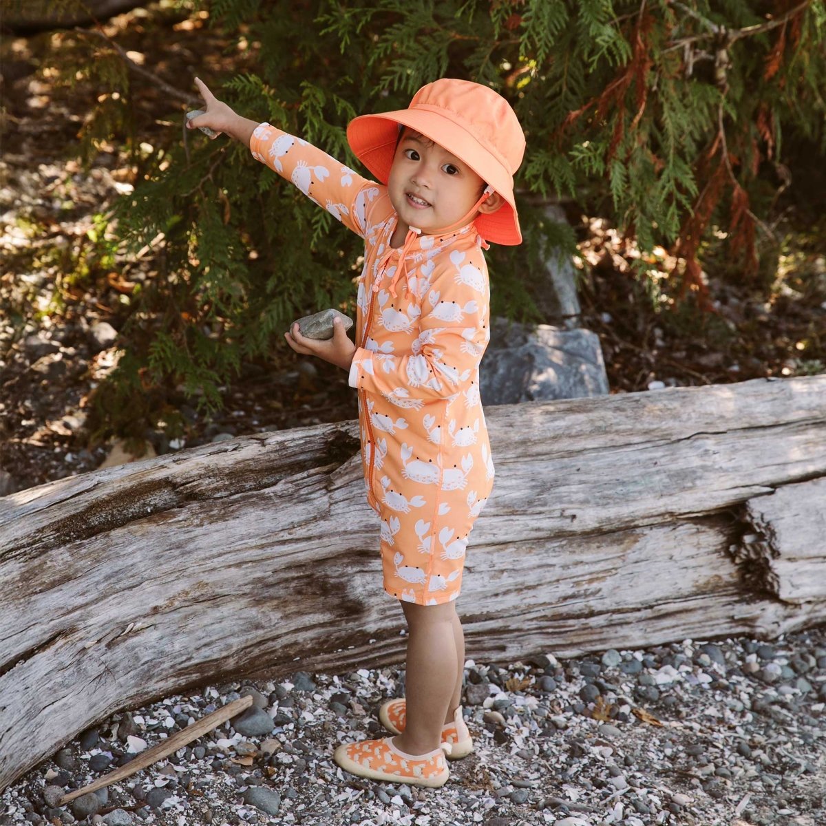 Jan & Jul UV Jumpsuit | Crabby Crab - Nest and Sprout - Jan & Jul