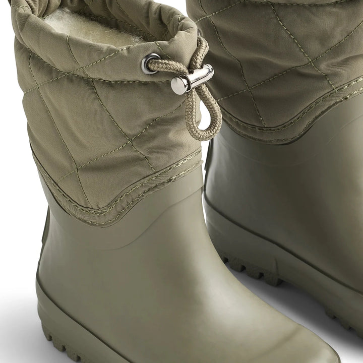 Wheat Drizzle Thermal Snow Boots | Size 6 to J3 - Nest and Sprout-Wheat Kids