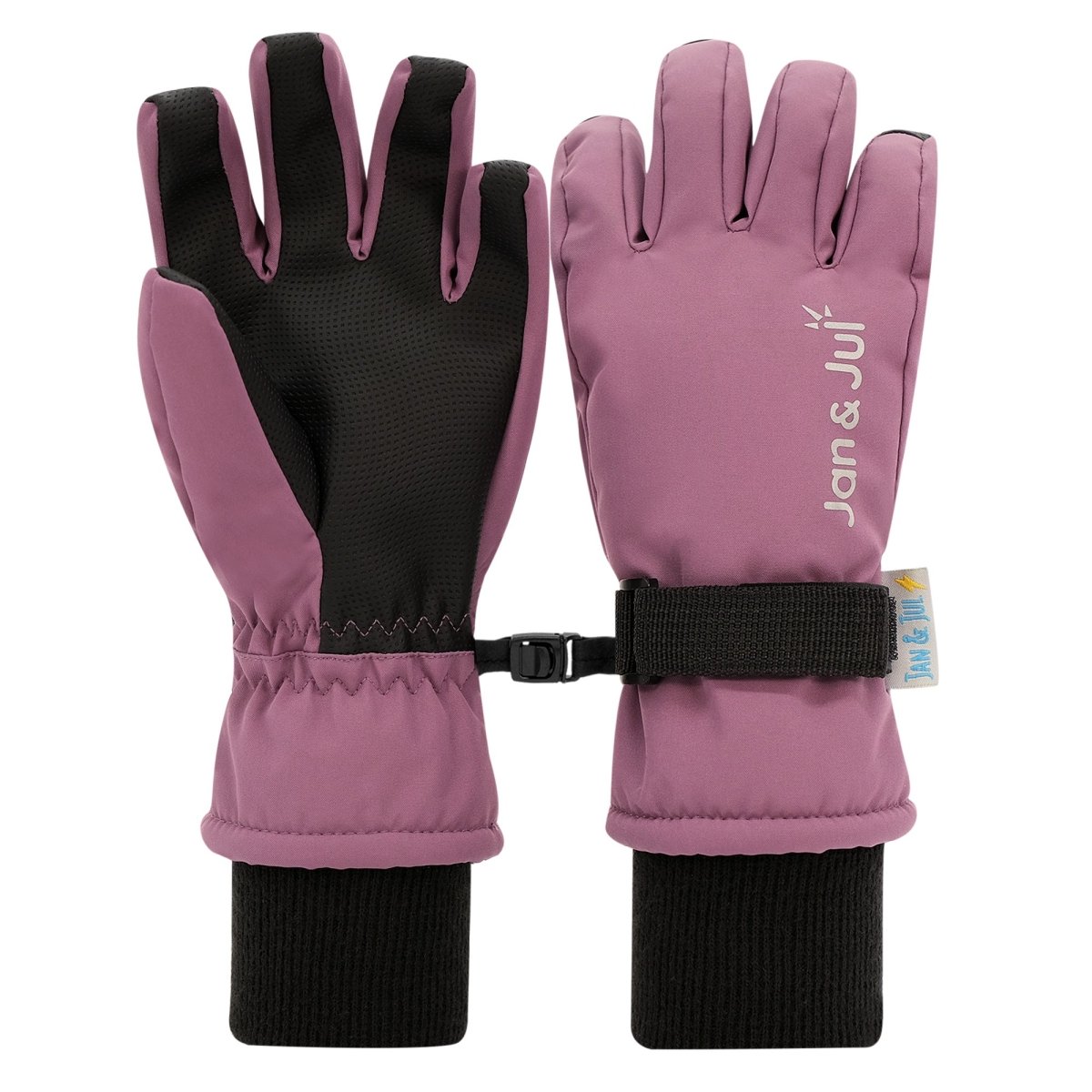 Jan & Jul Toasty-Dry Waterproof Snow Gloves – Dark Plum - Nest and Sprout-Jan & Jul