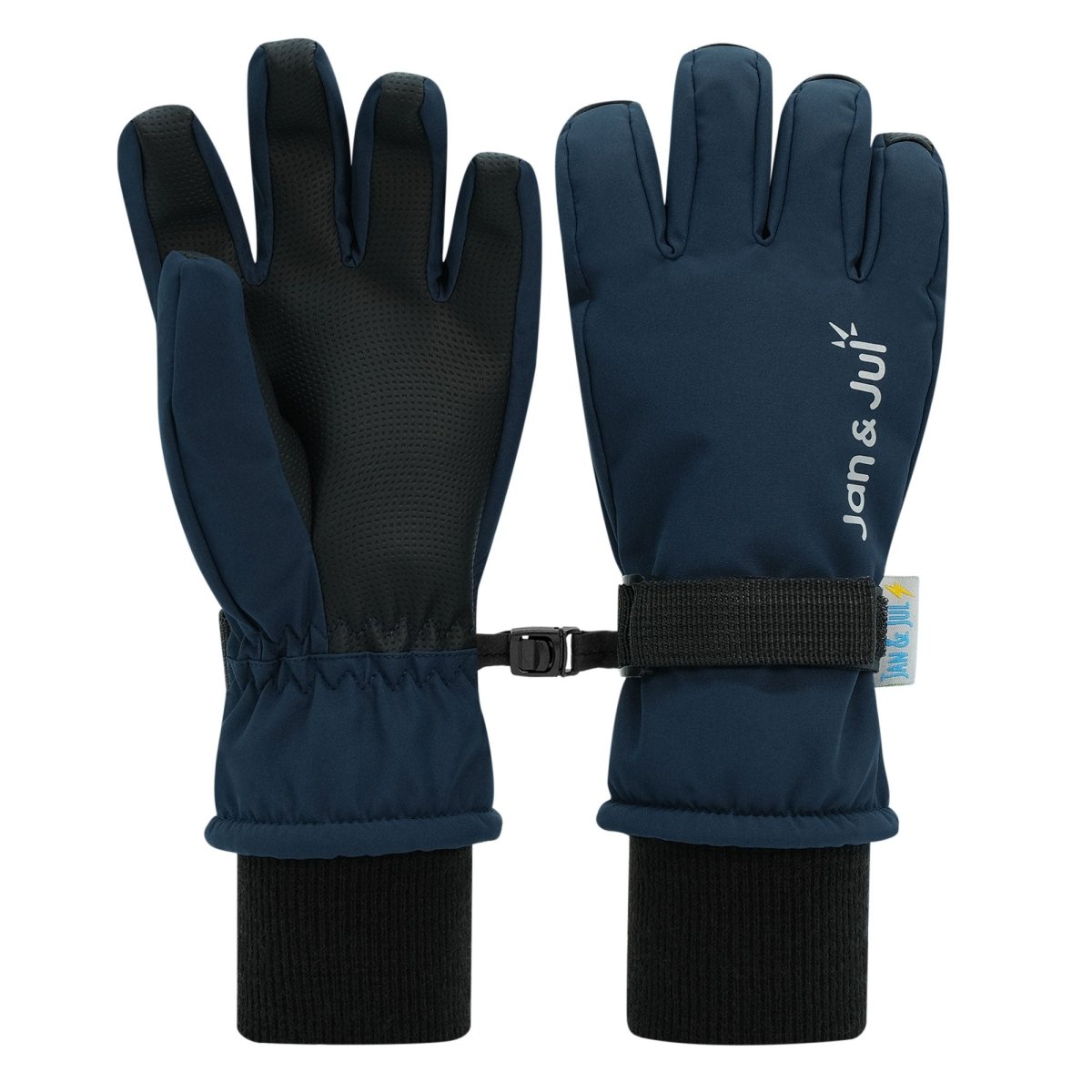 Jan & Jul Toasty-Dry Waterproof Snow Gloves – Dark Navy - Nest and Sprout-Jan & Jul