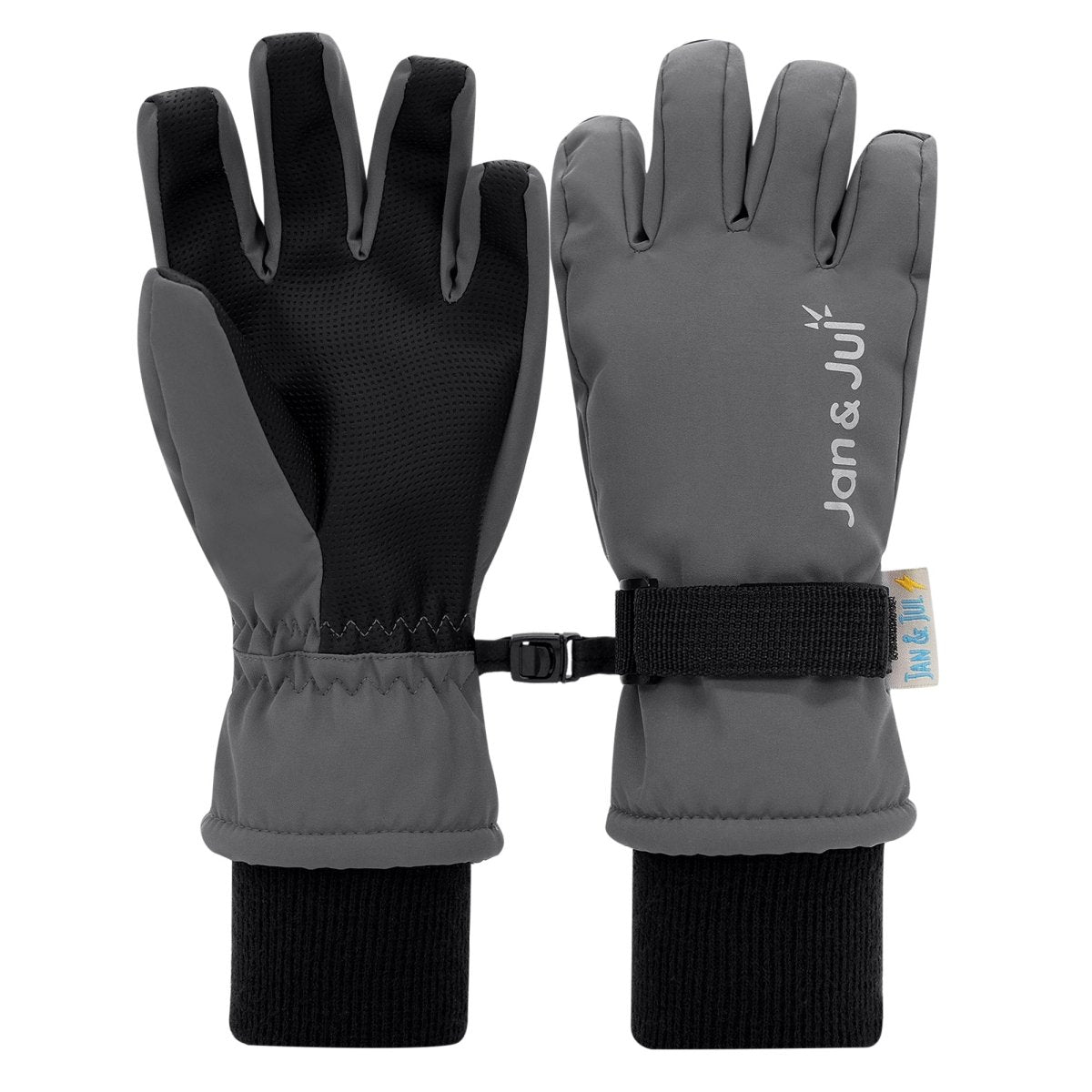 Jan & Jul Toasty-Dry Waterproof Snow Gloves – Dark Slate - Nest and Sprout-Jan & Jul