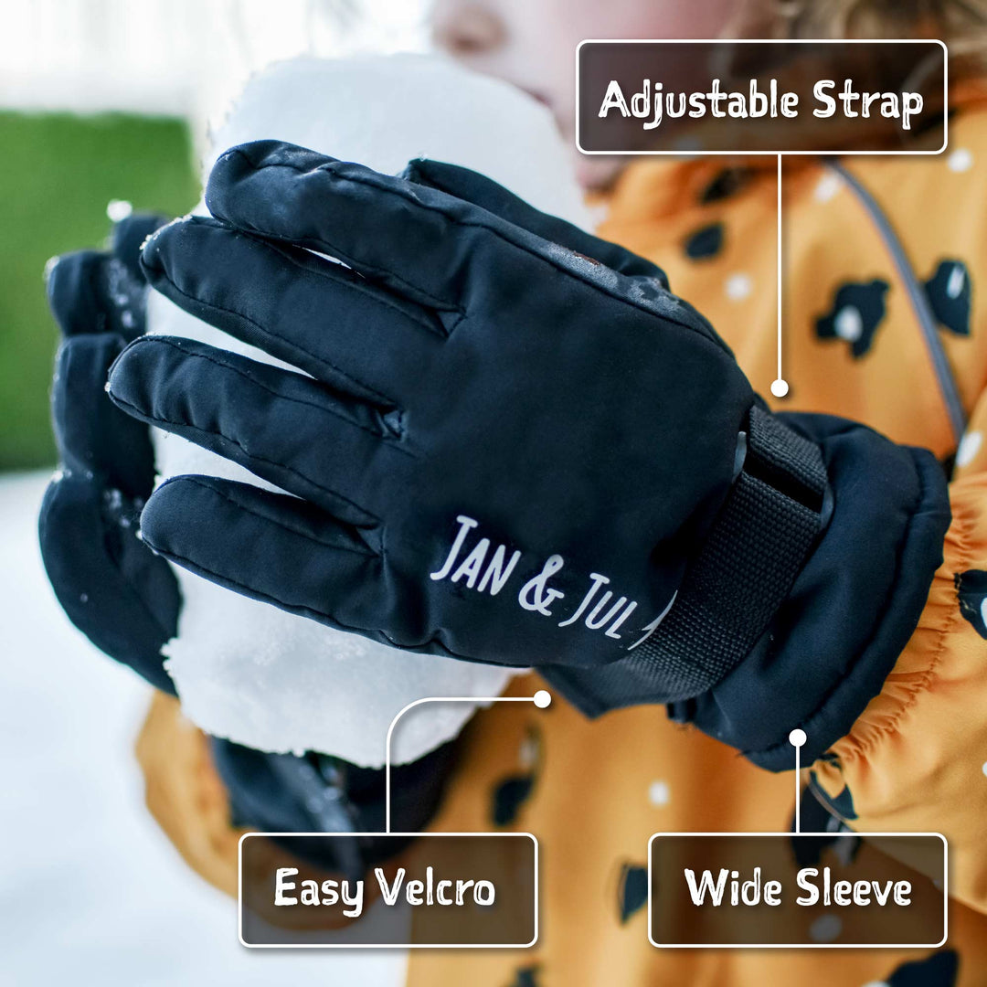 Jan & Jul Toasty-Dry Waterproof Glove 2025 | Heather Grey